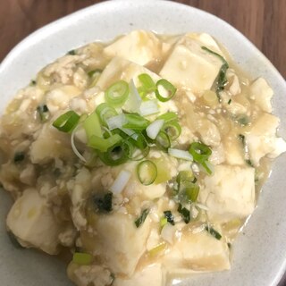 白味噌の麻婆豆腐